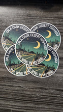 Load image into Gallery viewer, Desert Highway Adventure Sticker – Night Sky Design