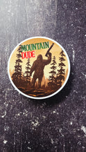 Load image into Gallery viewer, Mountain Dude Bigfoot Sticker — Tactical Forest Sasquatch with Shotgun