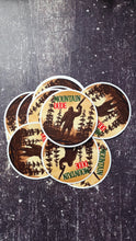 Load image into Gallery viewer, Mountain Dude Bigfoot Sticker — Tactical Forest Sasquatch with Shotgun
