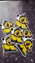 Load image into Gallery viewer, Punk Duckie Die-Cut Sticker