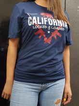 Load image into Gallery viewer, California Locked & Loaded Crew Neck T-Shirt