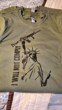 Load image into Gallery viewer, I Will Not Comply Crew Neck T-Shirt