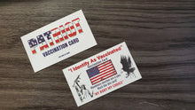 Load image into Gallery viewer, PATRIOT "VACCINATION CARDS"