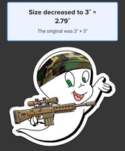 Load image into Gallery viewer, Casper Ghost Gun, Diecut Stickers
