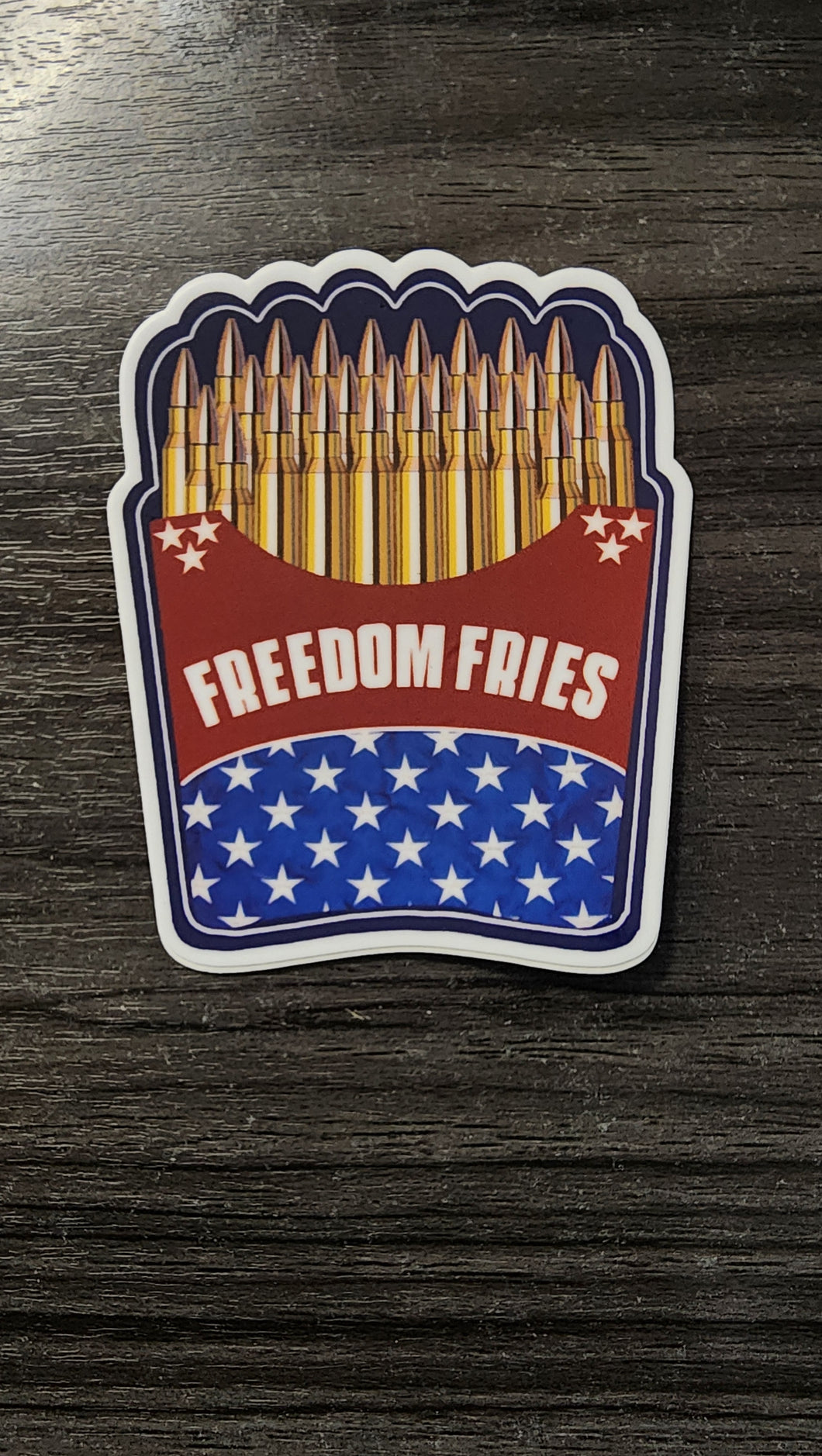 Freedom Fries, Diecut Stickers