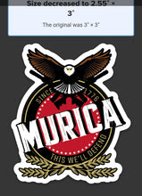 Load image into Gallery viewer, Murica, Diecut Stickers
