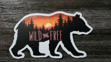 Load image into Gallery viewer, Wild and Free Diecut Stickers
