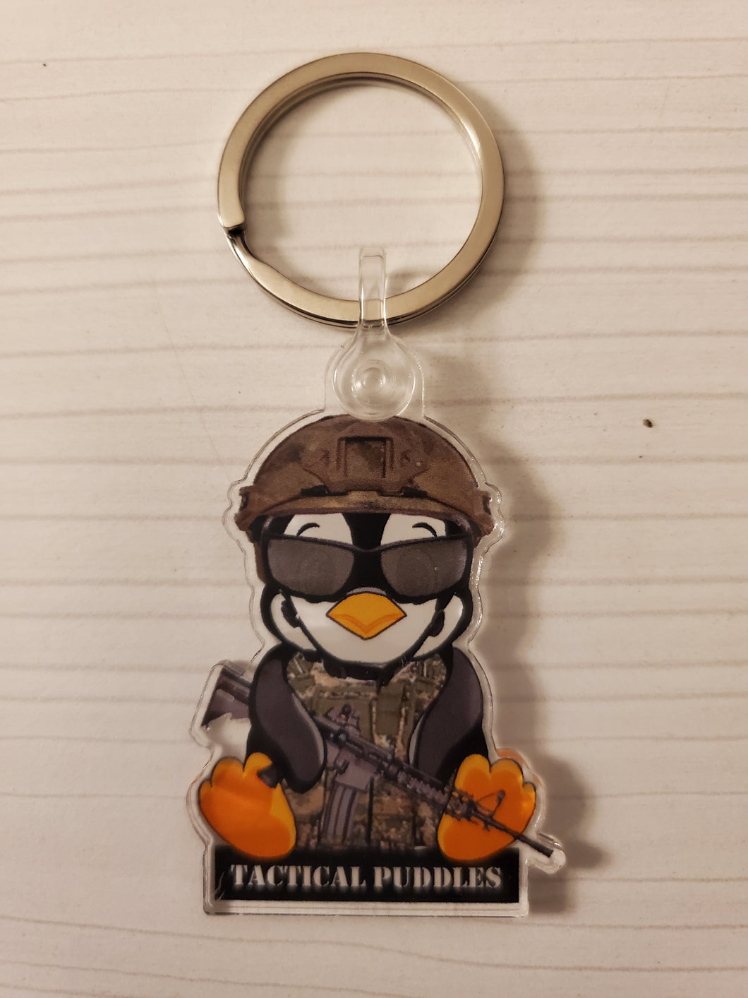 Tactical Puddles Keychain
