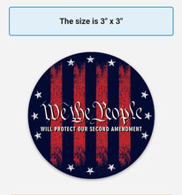 Load image into Gallery viewer, We are the People Round Stickers
