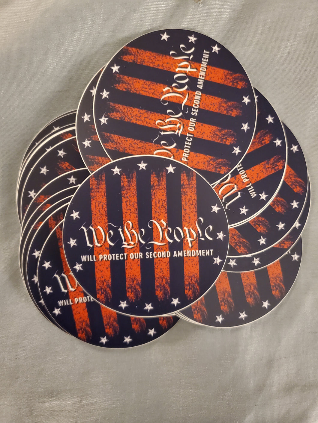 We are the People Round Stickers