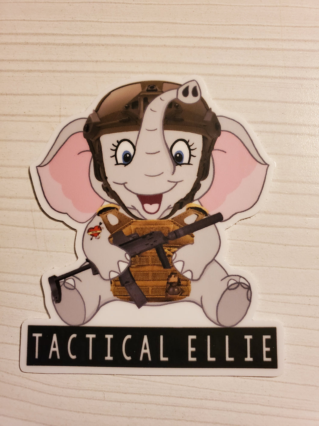 Tactical Ellie Stickers