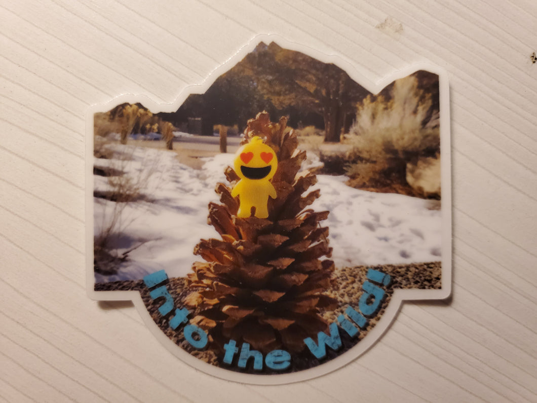 Into the Wild Diecut Stickers