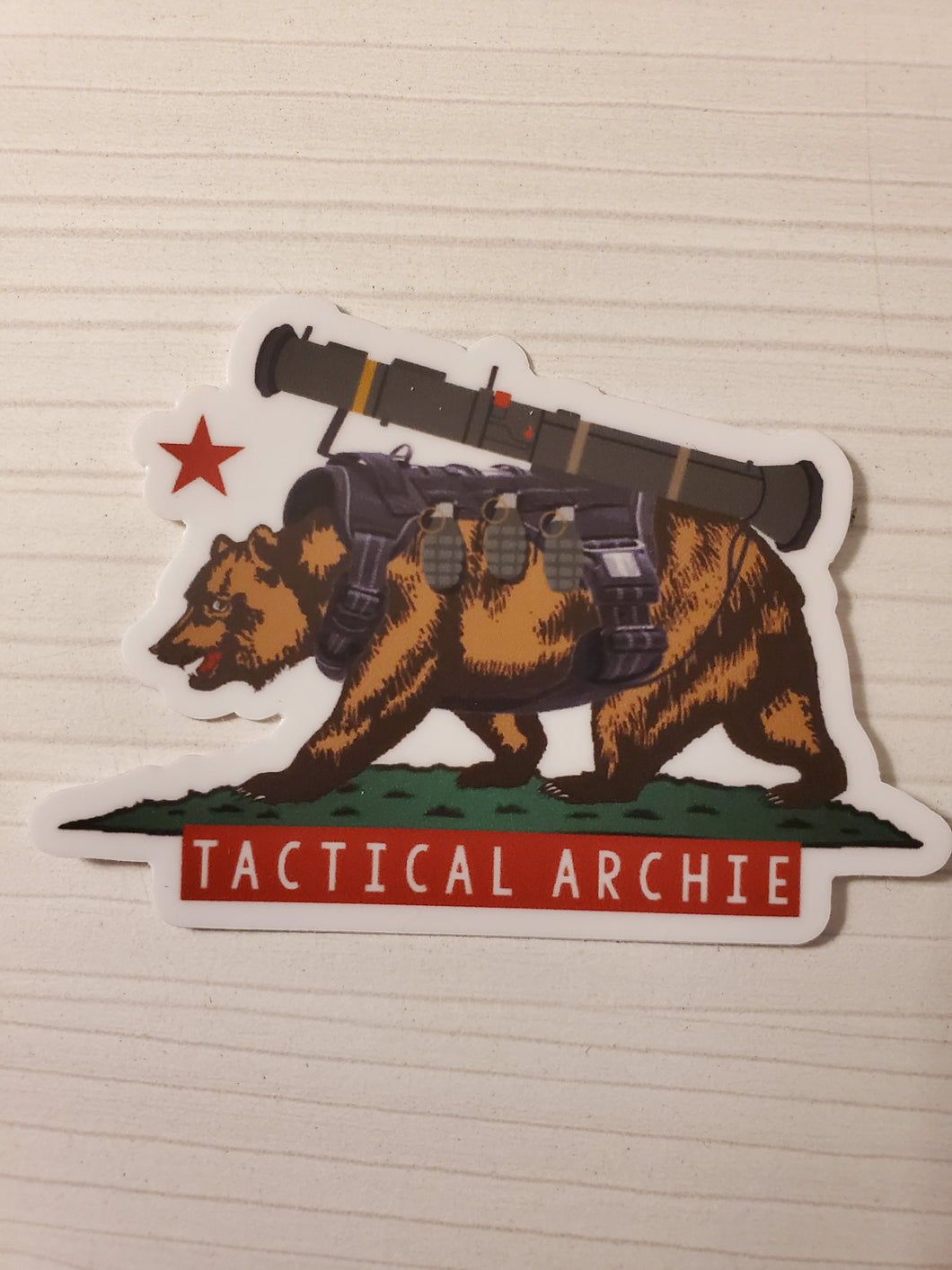 Tactical Archie Stickers