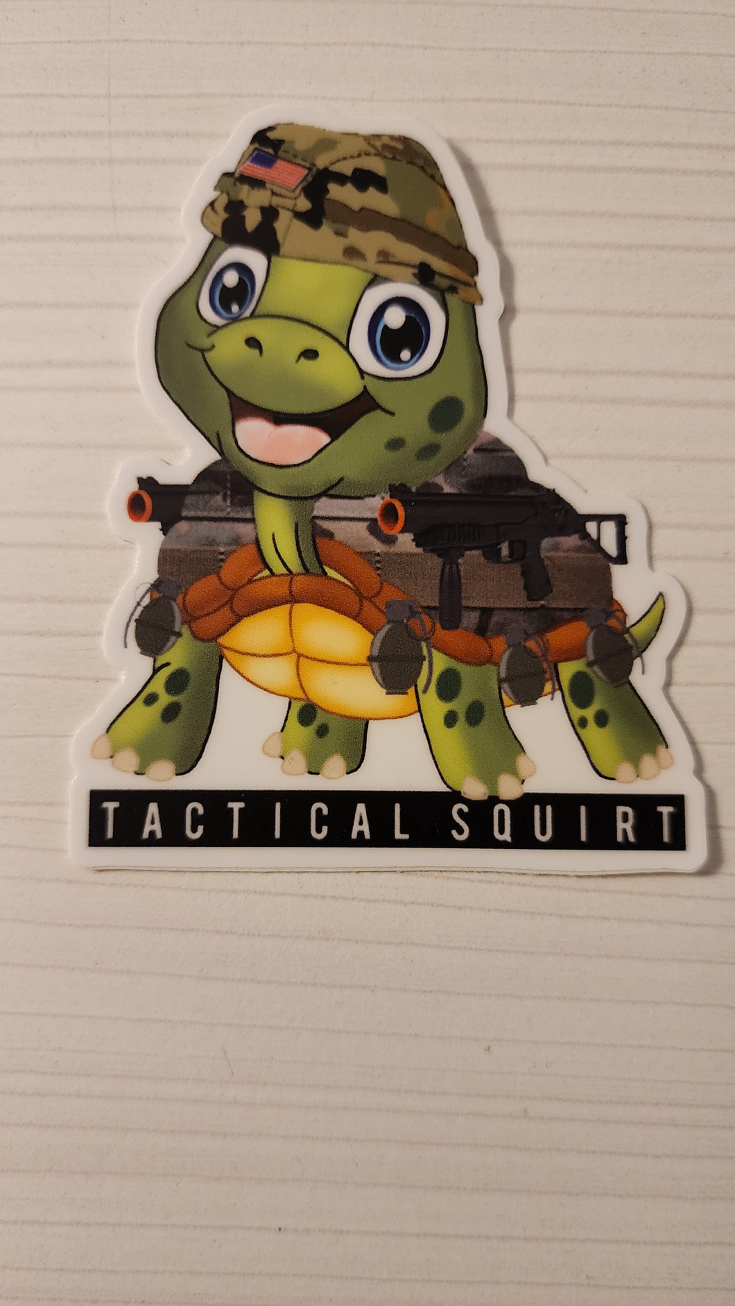 Tactical Squirt Stickers