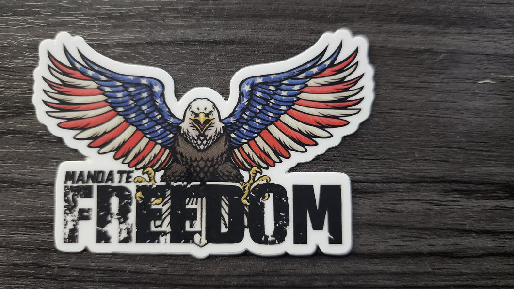 Mandate Freedom Stickers
