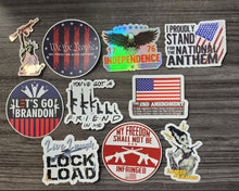 Load image into Gallery viewer, Pack of 10 2nd Amendment Diecut Stickers
